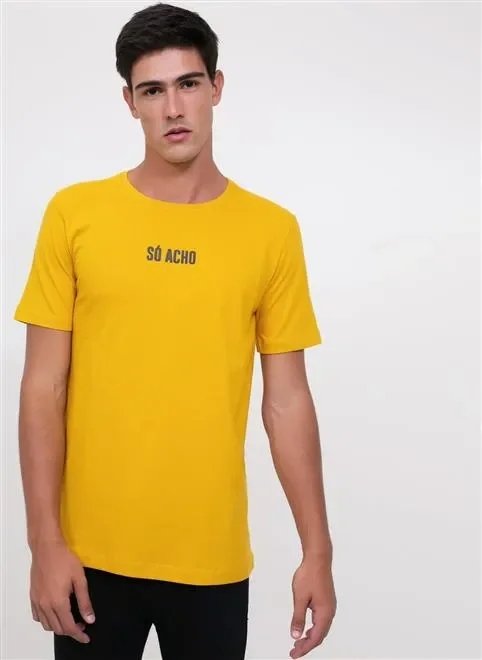 camiseta amarela só acho camiseta amarela só acho
