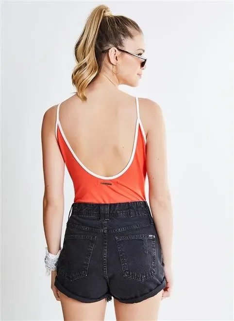 short destroyed em sarja short destroyed em sarja