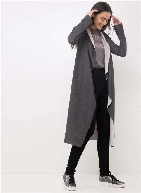 casaco longo double face casaco longo double face