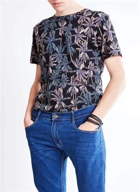 camiseta estampada coqueiros camiseta estampada coqueiros