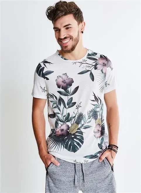camiseta estampa tropical camiseta estampa tropical