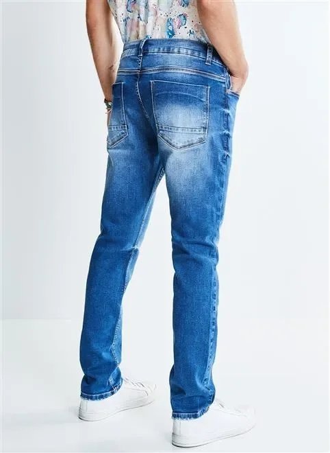 calça slim jeans calça slim jeans