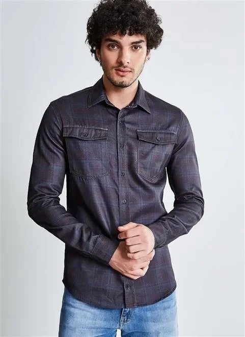 camisa jeans xadrez camisa jeans xadrez