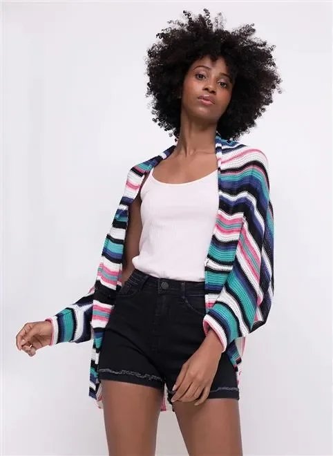 kimono listrado peruano kimono listrado peruano