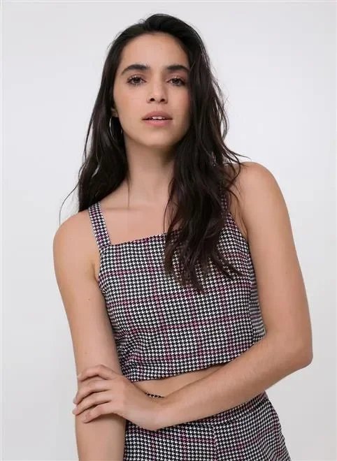 top cropped alfaiataria xadrez top cropped alfaiataria xadrez