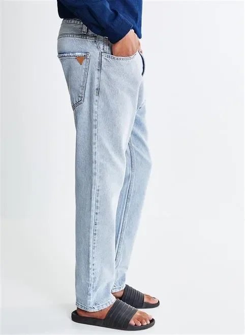 calça vintage em jeans calça vintage em jeans