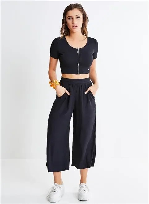calça básica pantacourt calça básica pantacourt