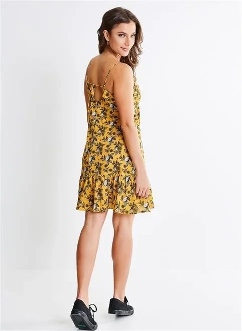 vestido lacinho busto limão vestido lacinho busto limão