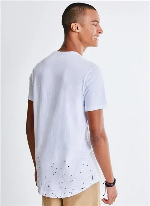 camiseta caveira e respingos camiseta caveira e respingos