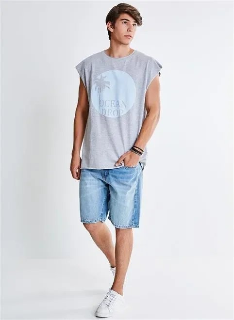 regata reversível em malha regata reversível em malha