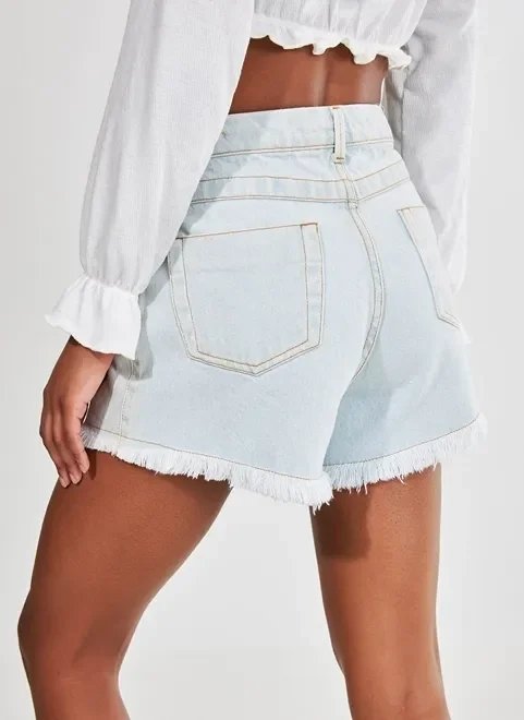 short jeans mom cintura alta short jeans mom cintura alta