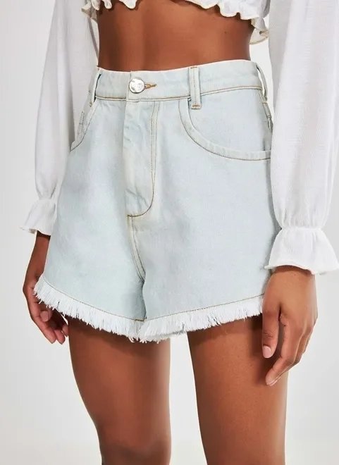 short jeans mom cintura alta short jeans mom cintura alta