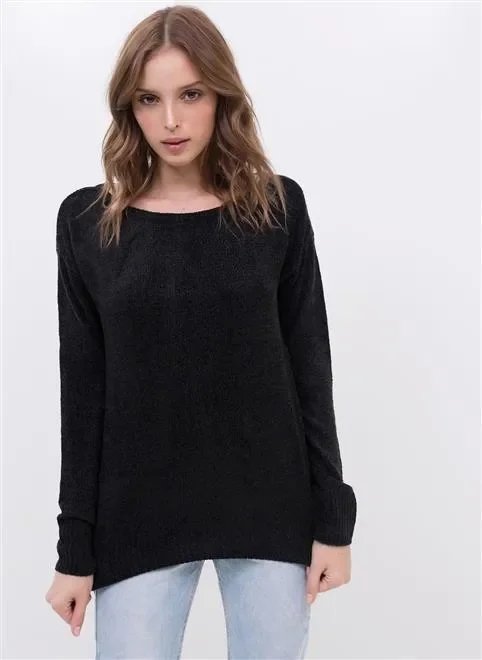blusa básica chenile blusa básica chenile
